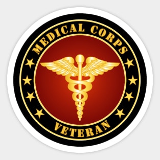 Medical Corps Veteran Sticker